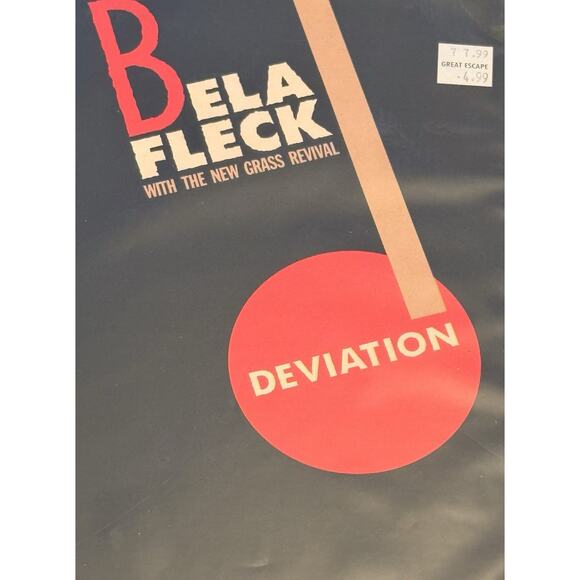 BELA FLECK* with The NEW GRASS REVIVAL* - Deviation LP 1984 Rounder Records 0196 - Picture 3 of 16